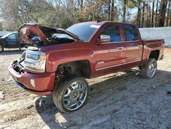 Chevrolet Silverado k1500 High Coun salvage cars for sale: 2017 Chevrolet Silverado K1500 High Country