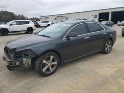 Chevrolet Malibu 1lt salvage cars for sale: 2012 Chevrolet Malibu 1LT