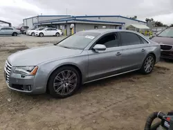 Salvage cars for sale at San Diego, CA auction: 2011 Audi A8 L Quattro