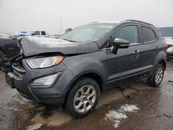 2020 Ford Ecosport SE en venta en Woodhaven, MI