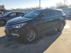 Salvage cars for sale at Wilmer, TX auction: 2017 Hyundai Santa FE Sport