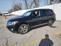 Salvage cars for sale at Bridgeton, MO auction: 2014 Nissan Pathfinder S