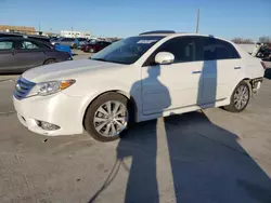 Salvage cars for sale at Grand Prairie, TX auction: 2011 Toyota Avalon Base