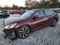 Salvage cars for sale from Copart Loganville, GA: 2017 Honda Accord EXL