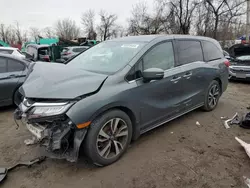 Salvage cars for sale at Baltimore, MD auction: 2018 Honda Odyssey Elite