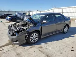 Salvage cars for sale at Walton, KY auction: 2010 Toyota Corolla Base