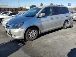 Honda salvage cars for sale: 2007 Honda Odyssey EXL