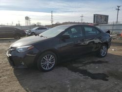 Salvage cars for sale at Chicago Heights, IL auction: 2015 Toyota Corolla L