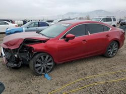 Salvage cars for sale at auction: 2019 Mazda 6 Grand Touring