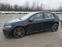 Volkswagen salvage cars for sale: 2017 Volkswagen GTI S/SE