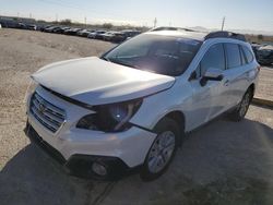 Salvage cars for sale at Tucson, AZ auction: 2016 Subaru Outback 2.5I Premium