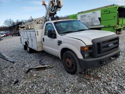 Salvage trucks for sale at York Haven, PA auction: 2008 Ford F350 Super Duty