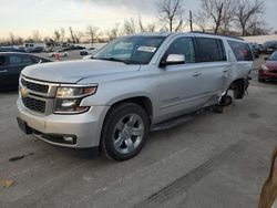 Salvage cars for sale at Bridgeton, MO auction: 2018 Chevrolet Suburban K1500 LT