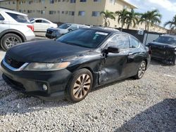 Honda salvage cars for sale: 2013 Honda Accord EXL