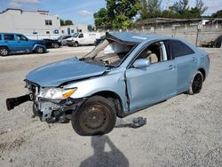 Salvage cars for sale at Opa Locka, FL auction: 2007 Toyota Camry CE