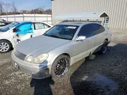 Salvage cars for sale at Spartanburg, SC auction: 2000 Lexus GS 300