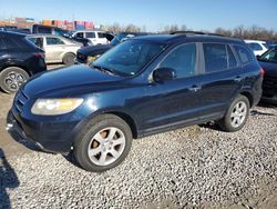 Salvage cars for sale at Columbus, OH auction: 2007 Hyundai Santa FE SE