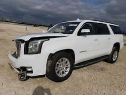 Salvage cars for sale at New Braunfels, TX auction: 2018 GMC Yukon XL K1500 SLE