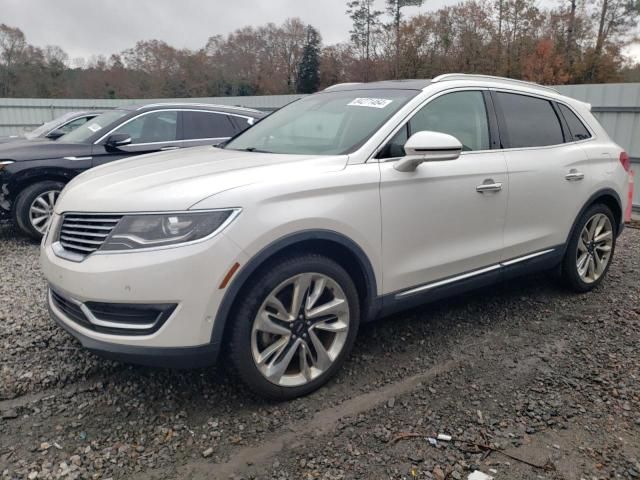 2018 Lincoln MKX Reserve