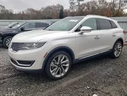 Salvage cars for sale at Augusta, GA auction: 2018 Lincoln MKX Reserve