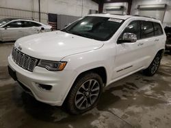 Jeep Vehiculos salvage en venta: 2018 Jeep Grand Cherokee Overland