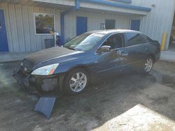 Salvage cars for sale at Fort Pierce, FL auction: 2005 Honda Accord EX