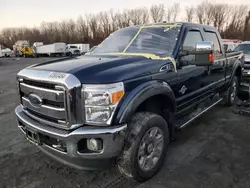 Salvage trucks for sale at Cahokia Heights, IL auction: 2015 Ford F350 Super Duty