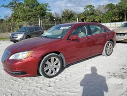 Salvage cars for sale at Fort Pierce, FL auction: 2012 Chrysler 200 Touring