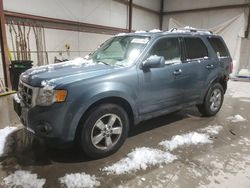 Vehiculos salvage en venta de Copart Leroy, NY: 2011 Ford Escape Limited