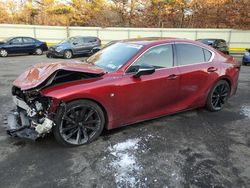 Salvage cars for sale at Brookhaven, NY auction: 2021 Lexus IS 350 F Sport