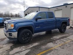 Salvage cars for sale at Rogersville, MO auction: 2015 GMC Sierra C1500 SLE