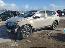 Honda salvage cars for sale: 2018 Honda CR-V EX