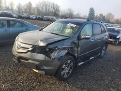 Vehiculos salvage en venta de Copart Portland, OR: 2007 Acura MDX Technology