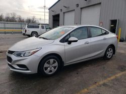 Salvage cars for sale at Rogersville, MO auction: 2018 Chevrolet Cruze LS