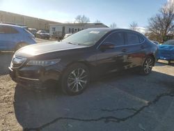 Salvage cars for sale at Laurel, MD auction: 2015 Acura TLX