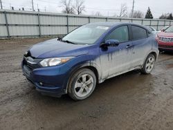 Vehiculos salvage en venta de Copart Lansing, MI: 2016 Honda HR-V EX