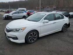 Honda Accord exl salvage cars for sale: 2016 Honda Accord EXL