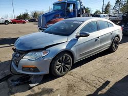 Salvage cars for sale at Denver, CO auction: 2010 Volkswagen CC Sport