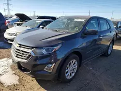 Salvage cars for sale at Elgin, IL auction: 2018 Chevrolet Equinox LS