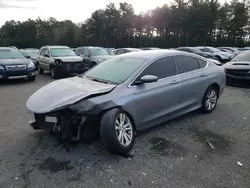 Chrysler Vehiculos salvage en venta: 2015 Chrysler 200 LX