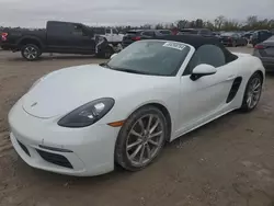 Porsche Boxster Vehiculos salvage en venta: 2018 Porsche Boxster