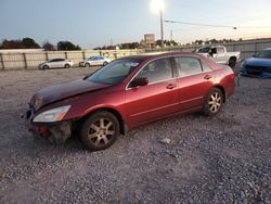 Honda salvage cars for sale: 2005 Honda Accord EX