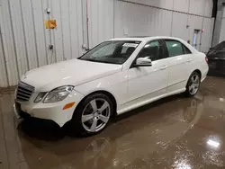 Salvage cars for sale at Franklin, WI auction: 2010 Mercedes-Benz E 350 4matic