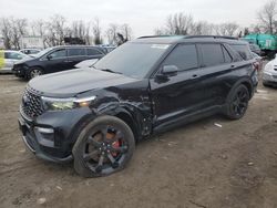 Salvage cars for sale at Baltimore, MD auction: 2021 Ford Explorer ST