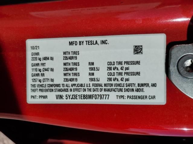 2021 Tesla Model 3