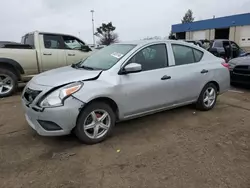 Salvage cars for sale at Woodhaven, MI auction: 2016 Nissan Versa S