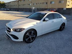 Salvage cars for sale at Opa Locka, FL auction: 2024 Mercedes-Benz C300