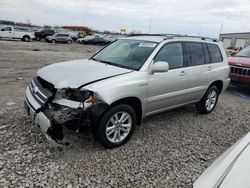 Salvage cars for sale at Cahokia Heights, IL auction: 2007 Toyota Highlander Hybrid