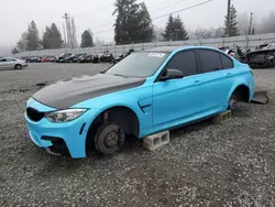 Vehiculos salvage en venta de Copart Graham, WA: 2015 BMW M3