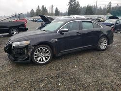 Salvage cars for sale at Graham, WA auction: 2016 Ford Taurus Limited